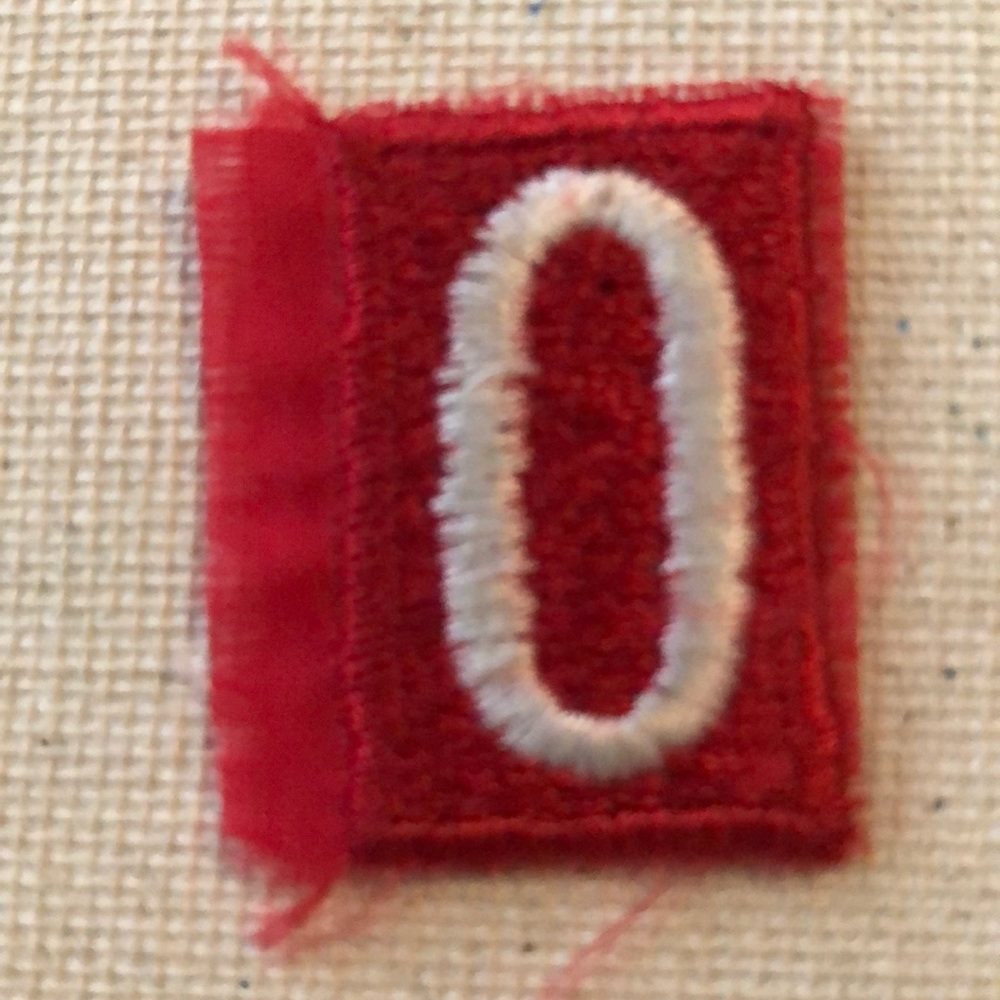 10/$10 - Vintage Troop Number Patch